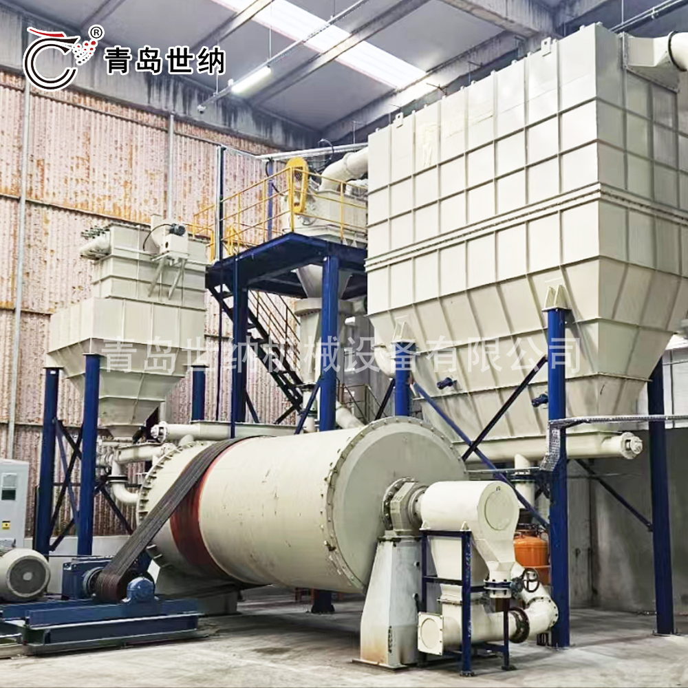  【青島世納】氧（yǎng）化鋁超微球磨分級生產（chǎn）線 
